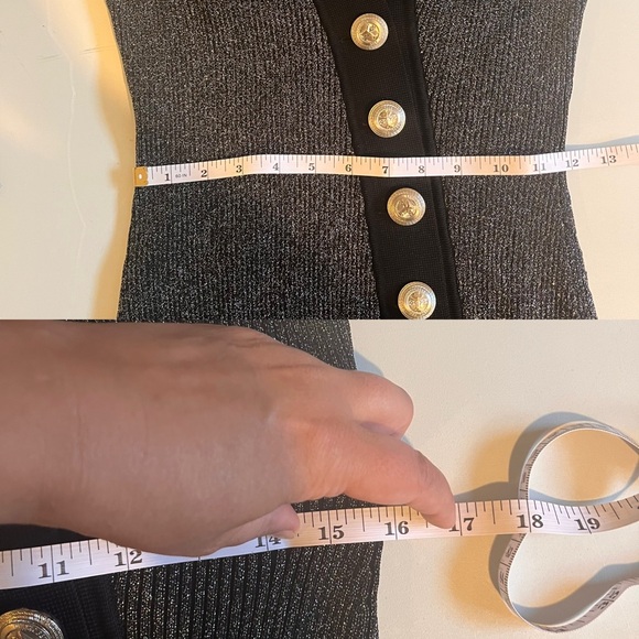 Retrofete Mimi Metallic Mini Dress - Picture 9 of 11